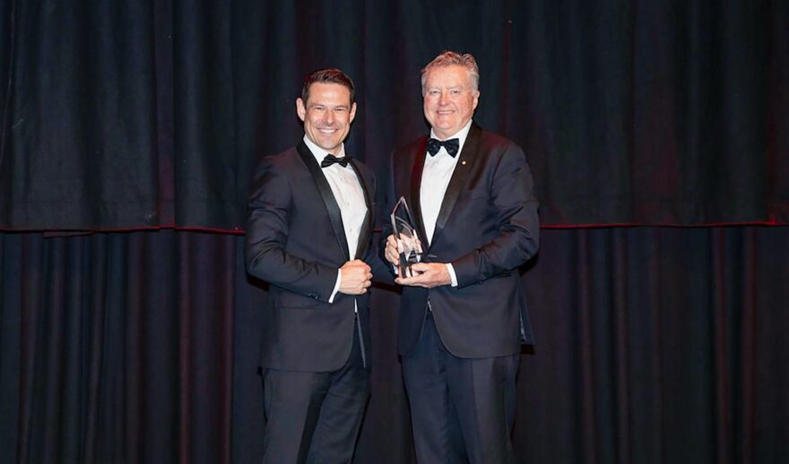 Chris Hancock AM Honoured with Communications Ambassador Award